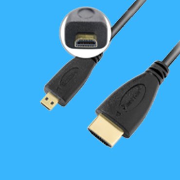 HDMI Regular to Micro Size Connector