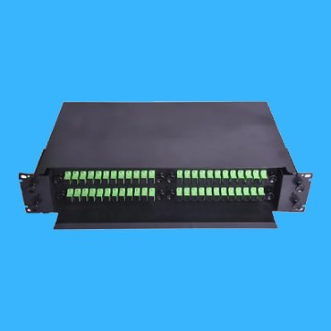 2U 48-port patch panel-