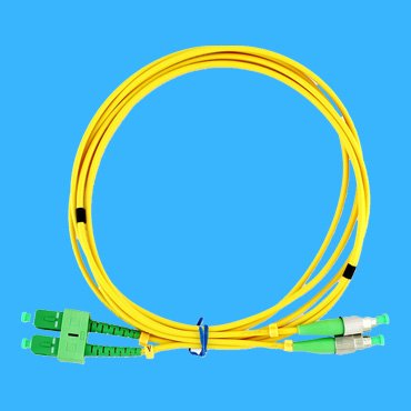 FC APC to SC APC Duplex Patch Cord Cable