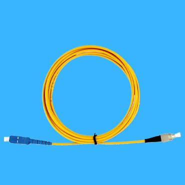 FC UPC to SC UPC Simplex Patch Cord Cable