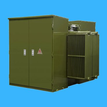 Pad-mounted transformer--