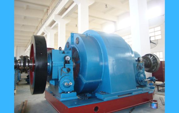 Brushless hydro turbine generator